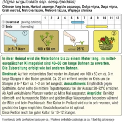Fagiolo Asparago - Metro Gourmet-Edition -Negozio Lush Orto Economico austrosaat fagiolo asparago metro gourmet edition 1 paket 1660717 it