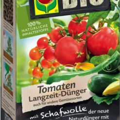 Compo Concime BIO A Lenta Cessione Con Lana Di Pecora Per Pomodori, 750 G