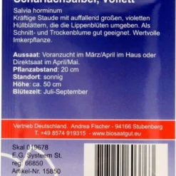 Salvia Annuale Viola, 1 G