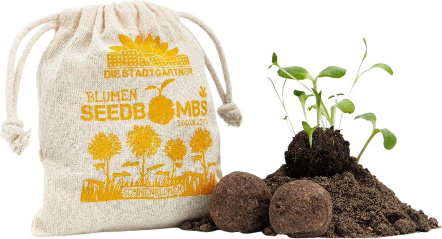 Bombe Di Semi - Campo Di Girasoli, 8 Pz. 1 Bombe Di Semi - Campo Di Girasoli, 8 Pz.