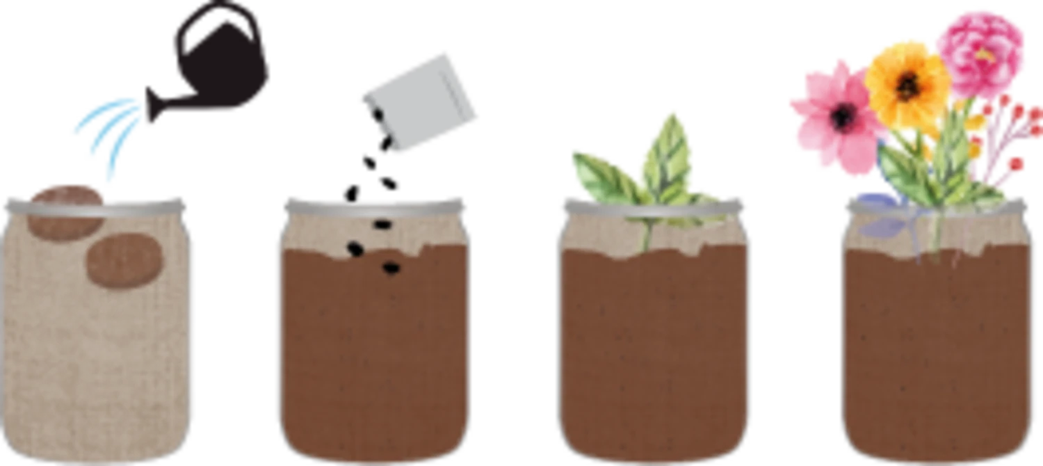 Garden In A Glass - Prato Fiorito 3 Garden In A Glass - Prato Fiorito - immagine 3