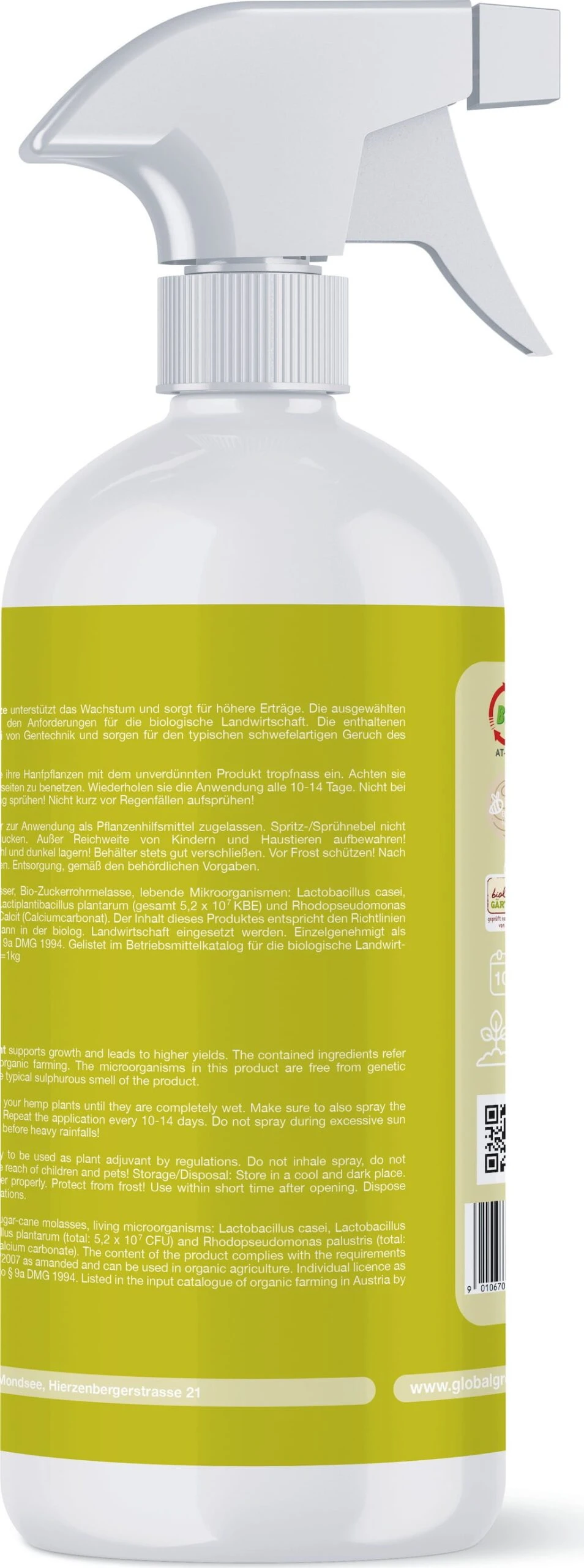 Nutrimento Naturale Per Piante - Pianta Di Canapa, 1 L 2 Nutrimento Naturale Per Piante - Pianta Di Canapa, 1 L - immagine 2