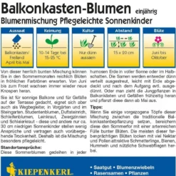 Mix Di Fiori Da Balcone "Figli Del Sole"