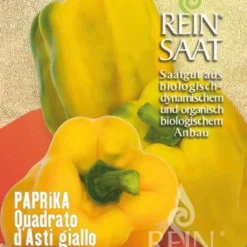 Peperone '' Quadrato D’Asti Giallo ''