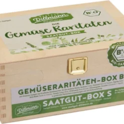 Box Di Semi Bio Di Verdure Rare - S, Box Di Legno