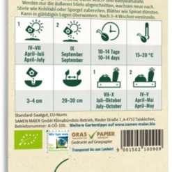 Bietola Da Coste Bio - Rhubarb Chard