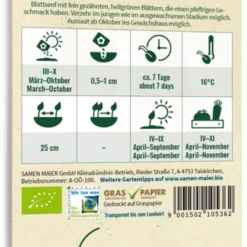 Fagiolino Senza Filo Bio - Blauhilde